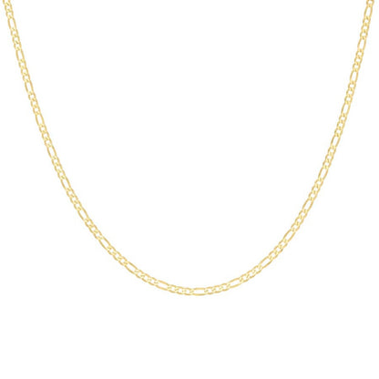 925 Silver Super Flat Figaro Chain 2.9mm