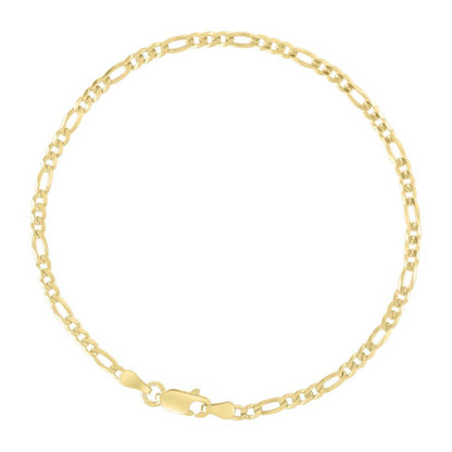 925 Silver Super Flat Figaro Chain 2.9mm