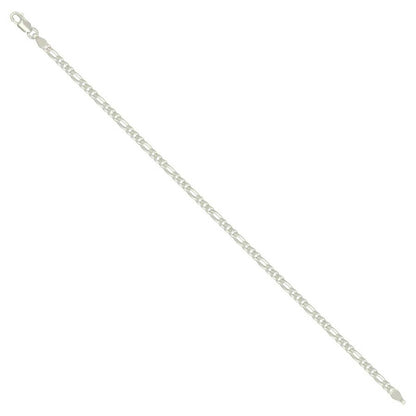 925 Silver Super Flat Figaro Chain 2.9mm