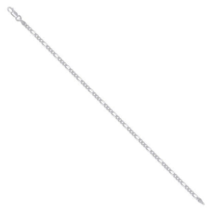 925 Silver Super Flat Figaro Chain 2.9mm