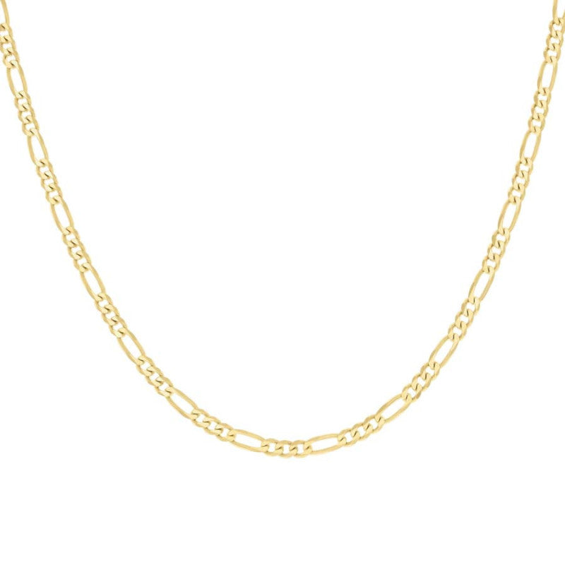 925 Silver Super Flat Figaro Chain 3.9mm
