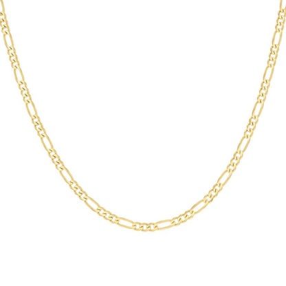 925 Silver Super Flat Figaro Chain 3.9mm