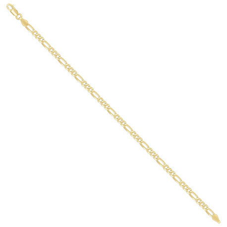925 Silver Super Flat Figaro Chain 3.9mm