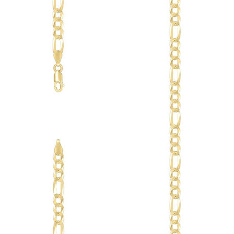 925 Silver Super Flat Figaro Chain 5.6mm