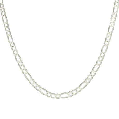 925 Silver Super Flat Figaro Chain 5.6mm