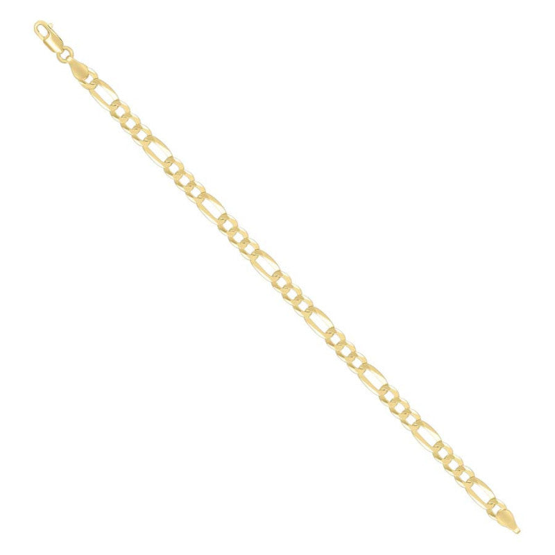 925 Silver Super Flat Figaro Chain 5.6mm