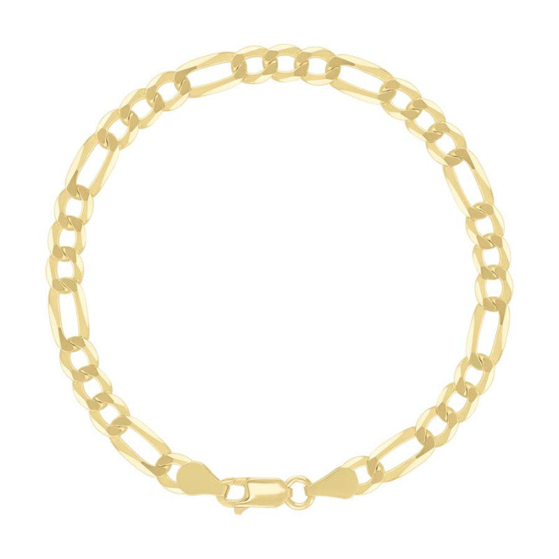 925 Silver Super Flat Figaro Chain 5.6mm