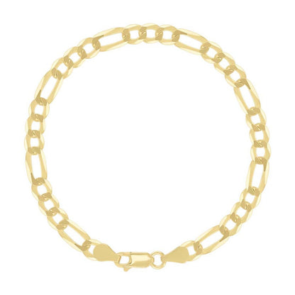 925 Silver Super Flat Figaro Chain 5.6mm
