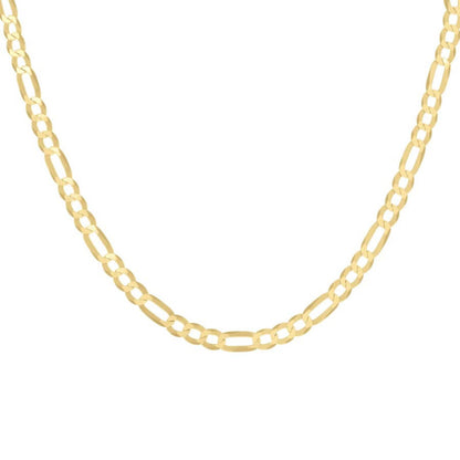 925 Silver Super Flat Figaro Chain 5.6mm