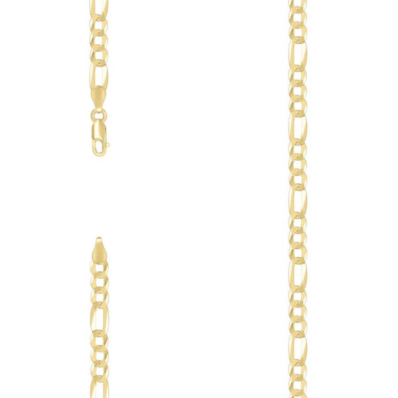 925 Silver Super Flat Figaro Chain 5.6mm