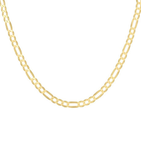 925 Silver Super Flat Figaro Chain 5.6mm