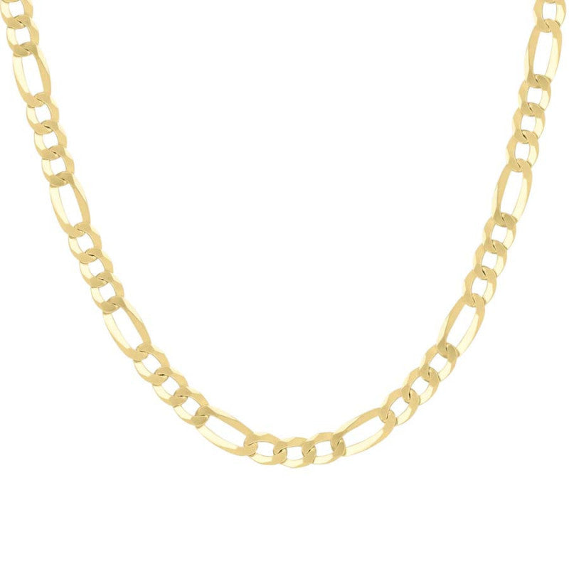 925 Silver Super Flat Figaro Chain 7.8mm