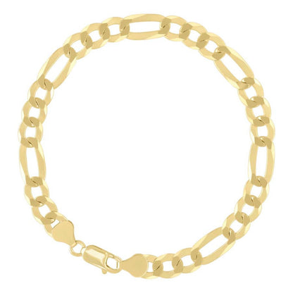 925 Silver Super Flat Figaro Chain 7.8mm