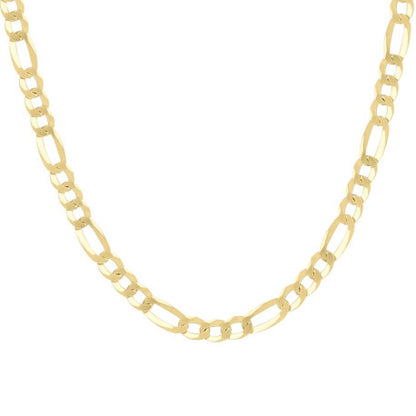 925 Silver Super Flat Figaro Chain 7.8mm