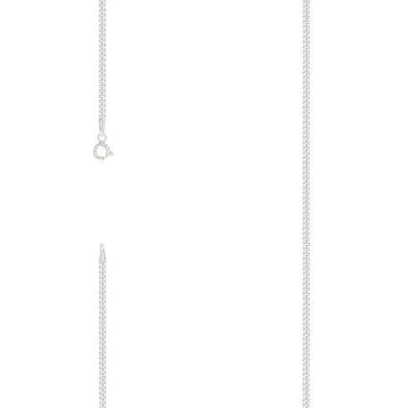 925 Silver Solid Classic Cuban 2mm
