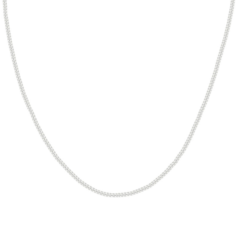 925 Silver Solid Classic Cuban 2mm