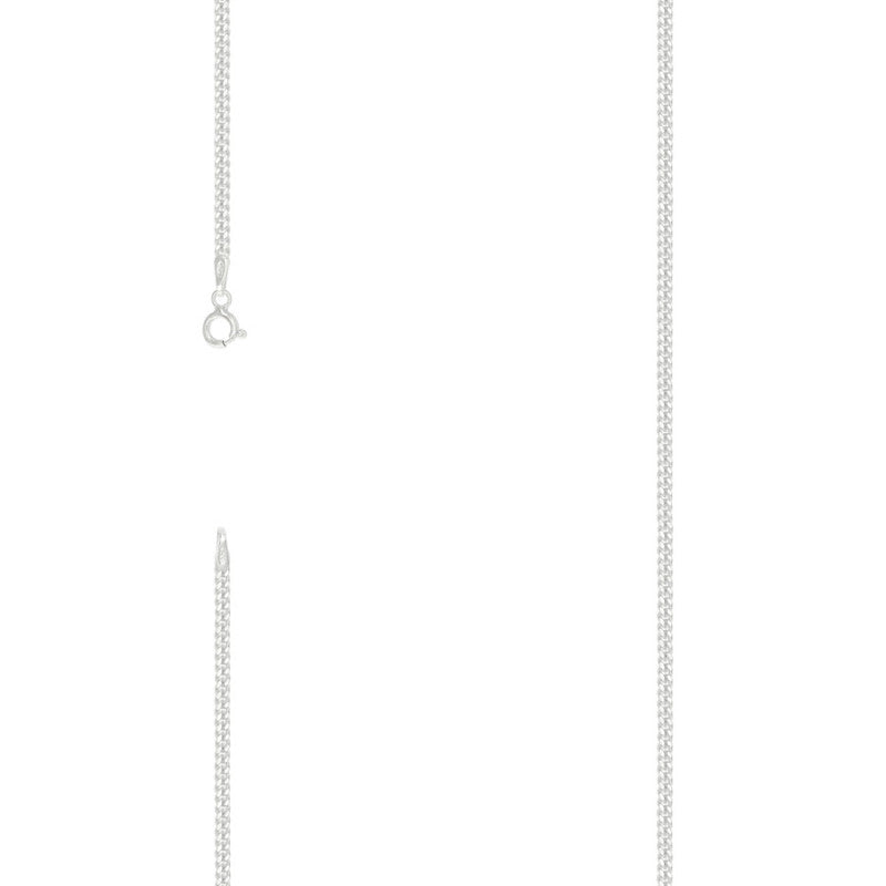 925 Silver Solid Classic Cuban 2mm
