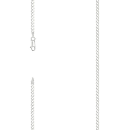 925 Silver Solid Classic Cuban 3mm