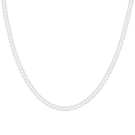 925 Silver Solid Classic Cuban 4mm