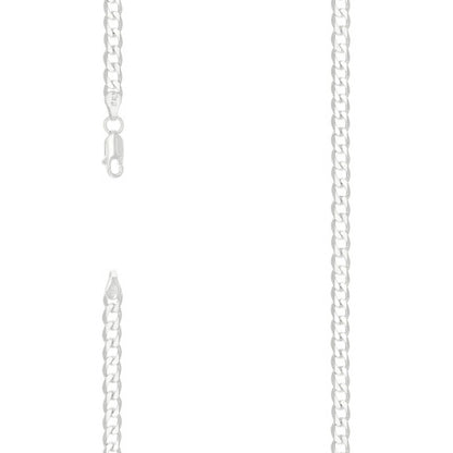 925 Silver Solid Classic Cuban 5mm