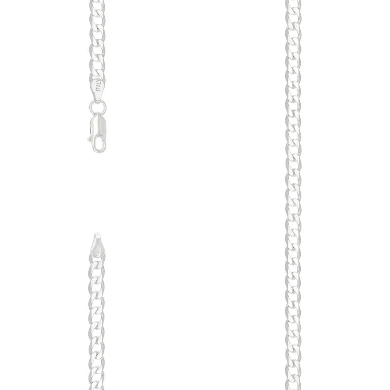 925 Silver Solid Classic Cuban 5mm