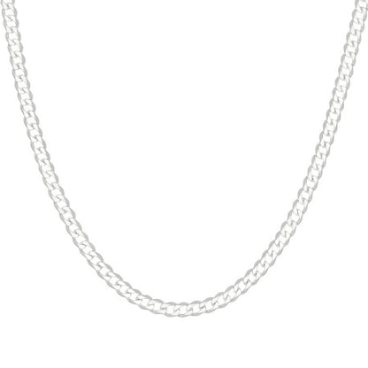 925 Silver Solid Classic Cuban 5mm