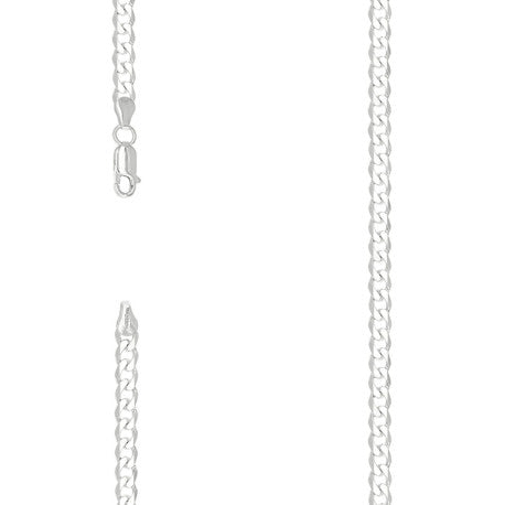 925 Silver Solid Classic Cuban 6mm