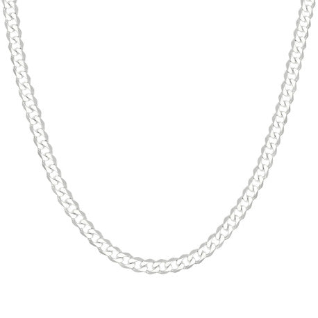 925 Silver Solid Classic Cuban 6mm