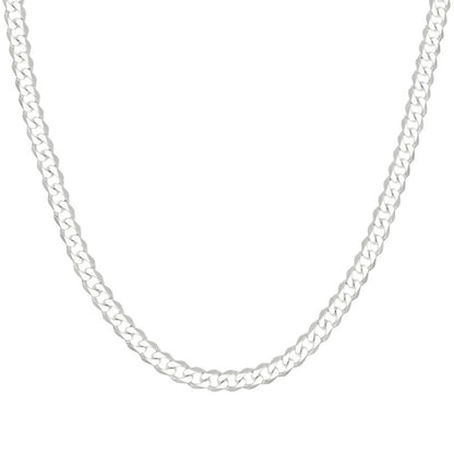 925 Silver Solid Classic Cuban 6mm