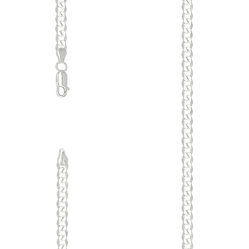 925 Silver Solid Classic Cuban 6mm