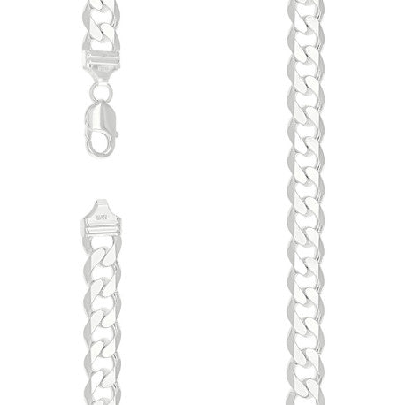 925 Silver Solid Classic Cuban 11mm