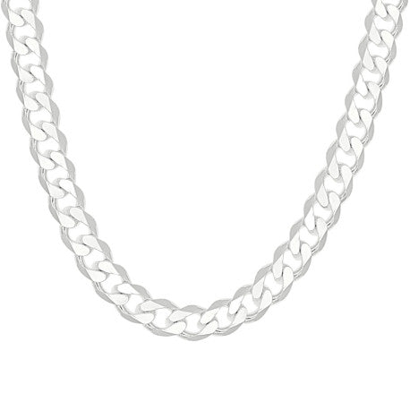 925 Silver Solid Classic Cuban 11mm