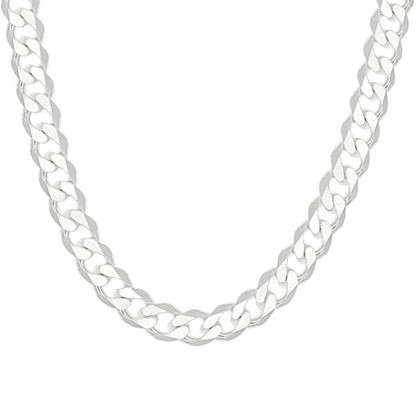 925 Silver Solid Classic Cuban 11mm