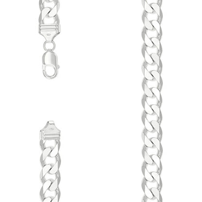925 Silver Solid Classic Cuban 13mm