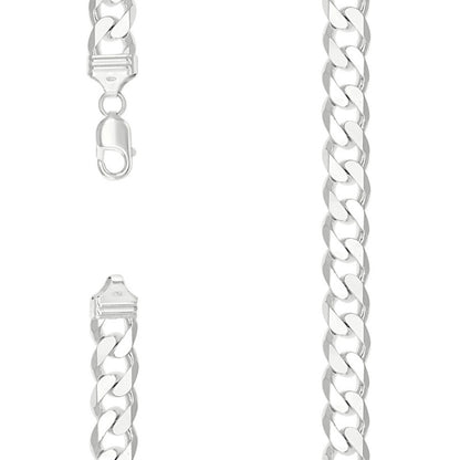 925 Silver Solid Classic Cuban 13mm