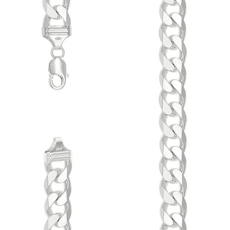925 Silver Solid Classic Cuban 14mm