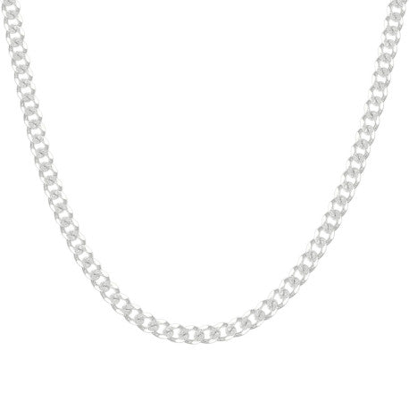 925 Silver Solid Pave Classic Cuban 6mm