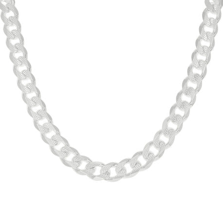 925 Silver Solid Pave Classic Cuban 11mm