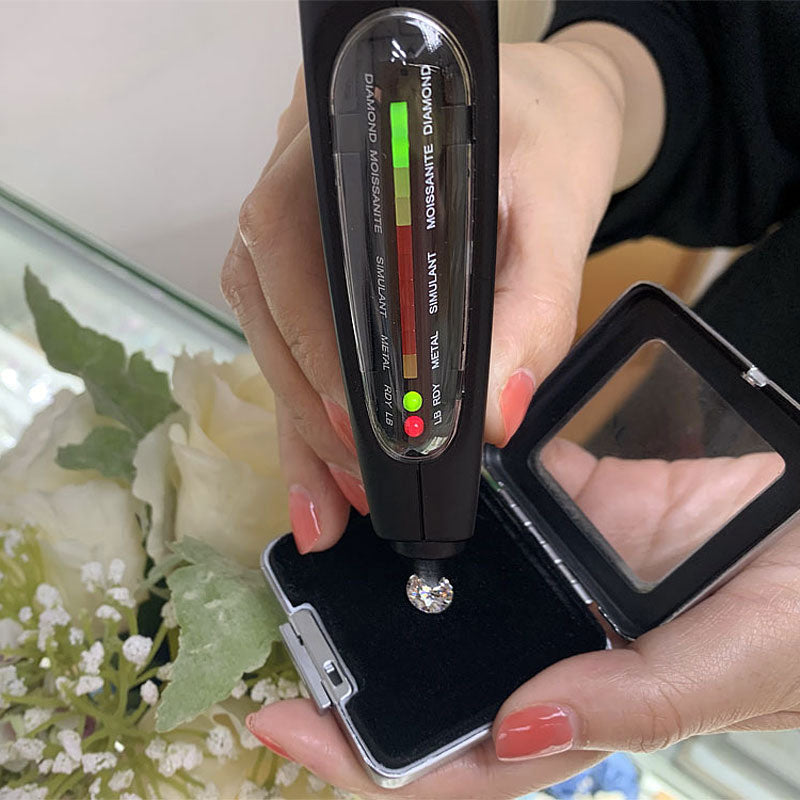 1 Carat Moissanite Diamond Hook Drop Earrings 925 Sterling Silver MFE8209