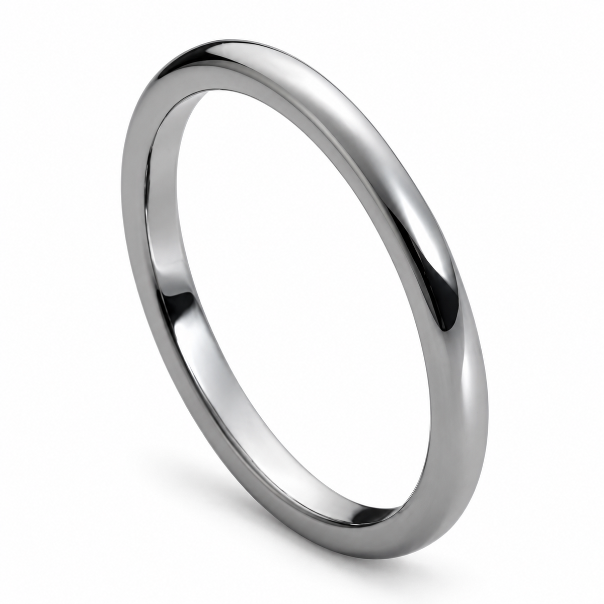 tungsten-2mm-promise-ring angled alternate product view
