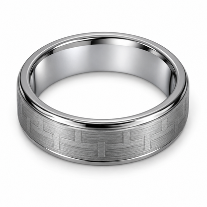 tungsten-7mm-promise-ring-2 top-down alternate product view