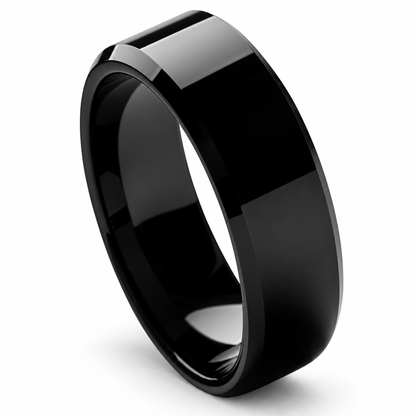 tungsten-8mm-wedding-band-4 angled alternate product view