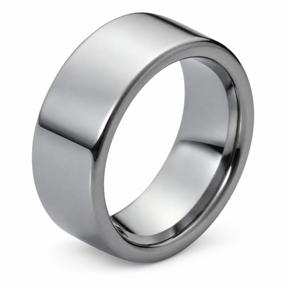 tungsten-9mm-comfort-fit-wedding-band-7 flipped product image