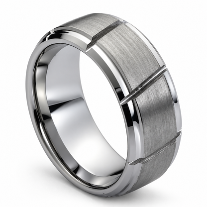 tungsten-9mm-heavy-duty-wedding-band angled alternate view