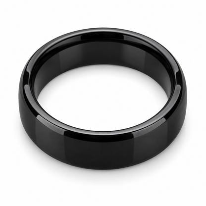 tungsten-carbide-6mm-promise-ring-3 top-down alternate product view