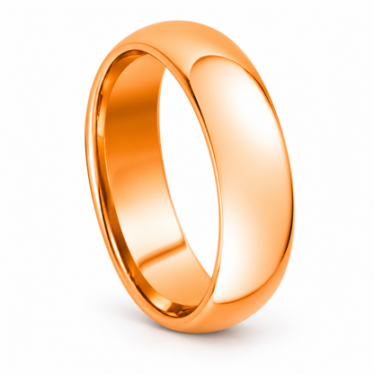 Silver Tungsten Carbide 7mm Engagement Ring for Men — angled studio product view