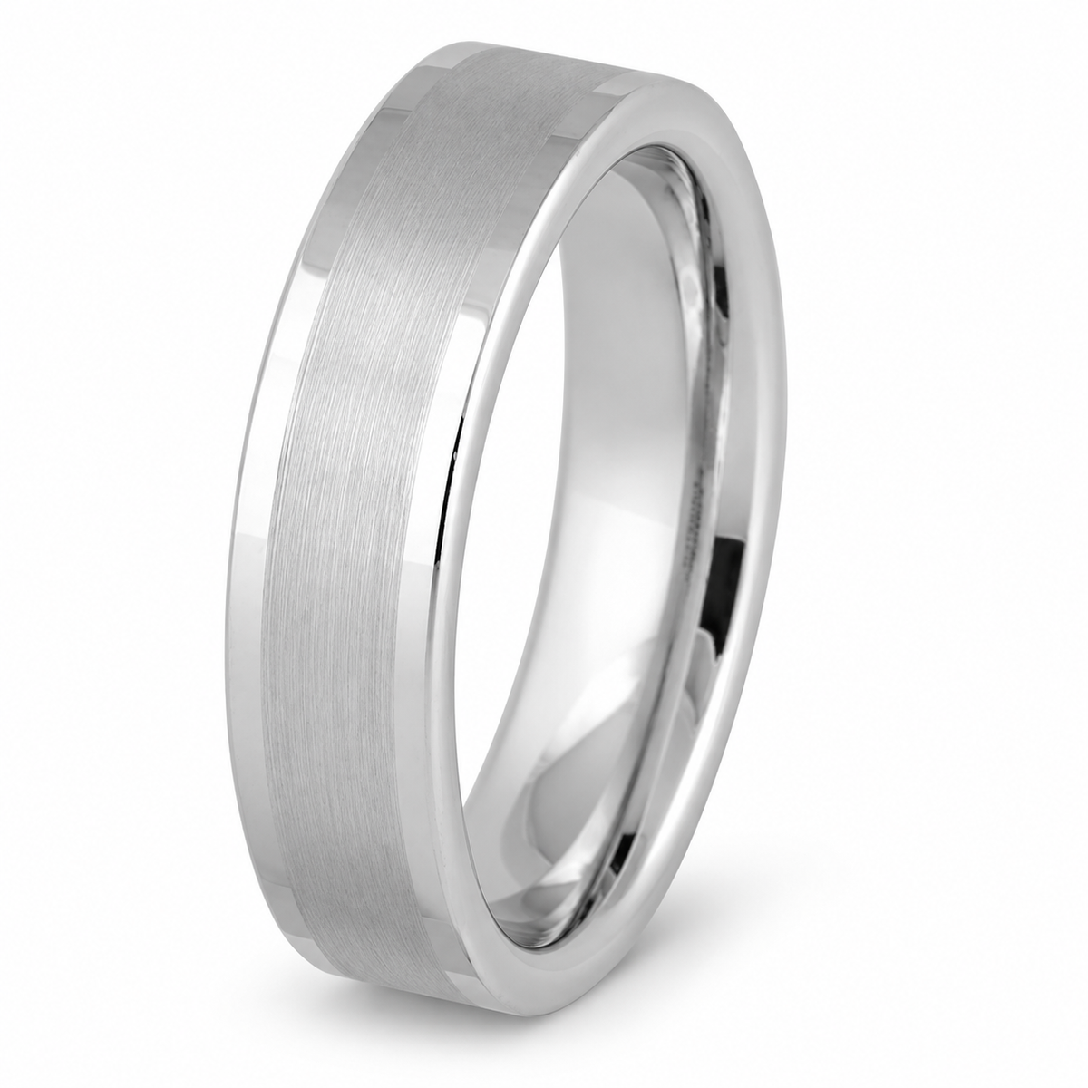 white-tungsten-6mm-brushed-promise-ring-5 flipped product image