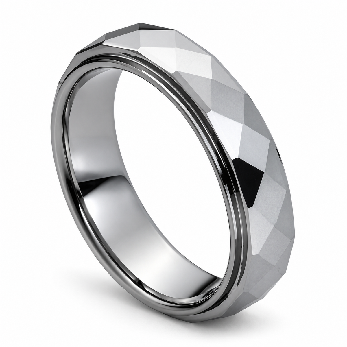 white-tungsten-6mm-engagement-ring-2 angled alternate product view