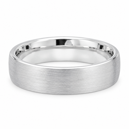 white-tungsten-6mm-polished-promise-ring-5 horizontal product image